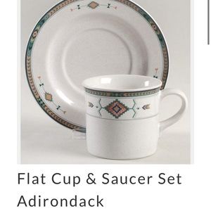 Tribal Print Cup & Saucer Set
